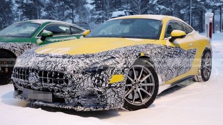 El nuevo Mercedes-AMG GT Coupé queda al descubierto en una primera filtración