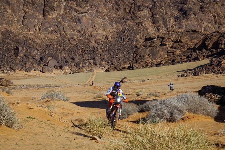 Ross Branch y Hero se anotan la octava etapa del Dakar en el 'retorno' de las motos