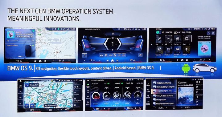 BMW iDrive 9 BMW iDrive 9