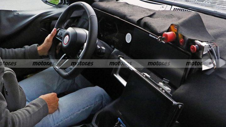 BMW X3 2024 - foto espía interior BMW X3 2024 - foto espía interior