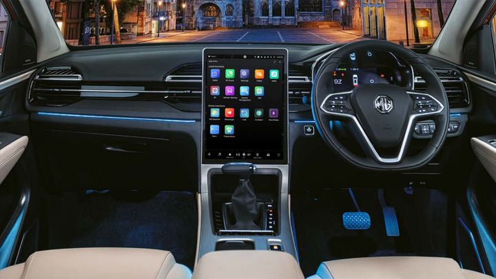 MG Hector 2023 - interior MG Hector 2023 - interior