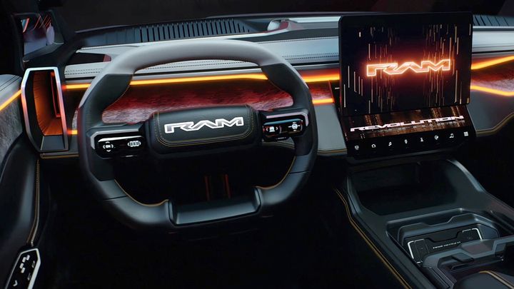 RAM 1500 Revolution BEV Concept - interior RAM 1500 Revolution BEV Concept - interior
