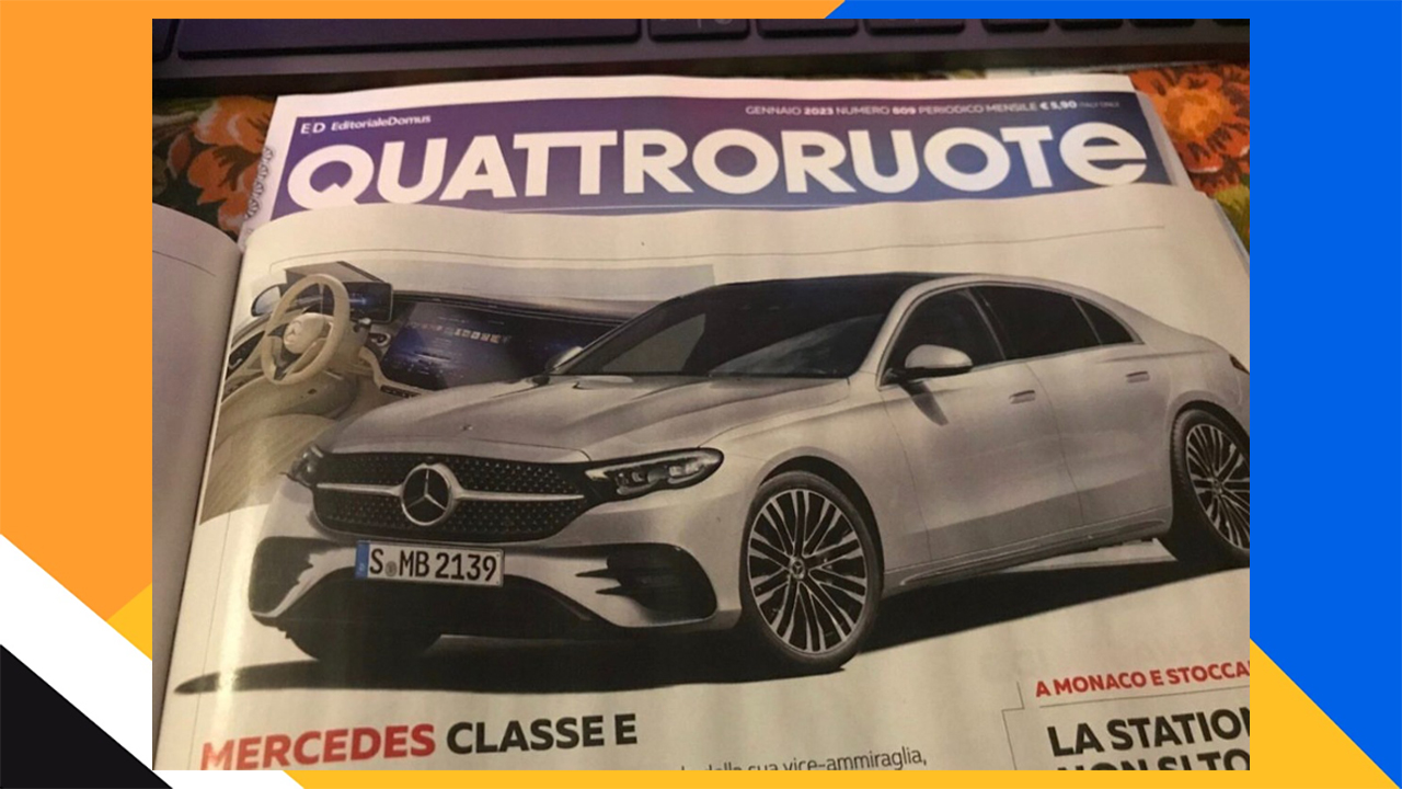 Así es el nuevo Mercedes Clase E, la filtración definitiva que revela la cara del nuevo modelo Así es el nuevo Mercedes Clase E, la filtración definitiva que revela la cara del nuevo modelo