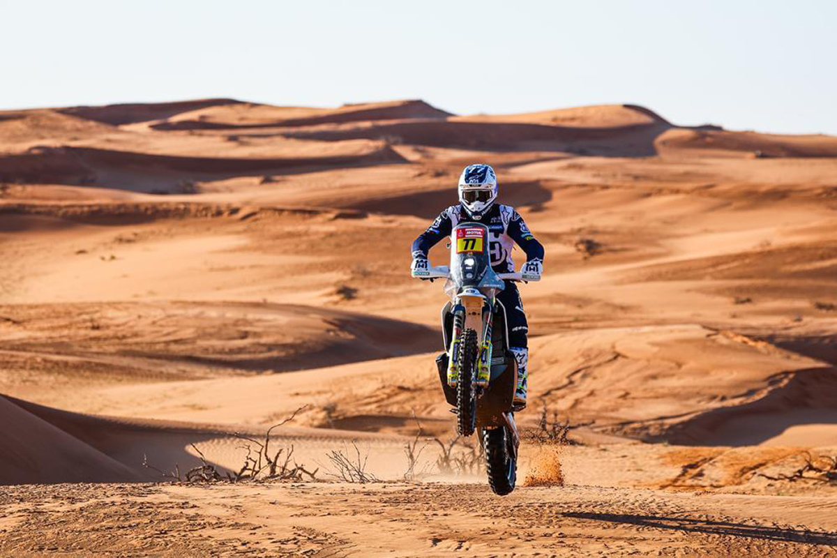 Husqvarna brilla en el Dakar: sexta etapa para Luciano Benavides con Skyler Howes más líder Husqvarna brilla en el Dakar: sexta etapa para Luciano Benavides con Skyler Howes más líder