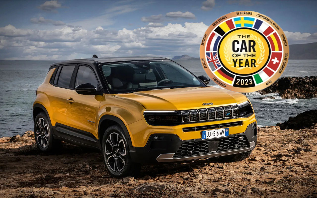El nuevo Jeep Avenger se hace con el título de Coche del Año 2023 en Europa El nuevo Jeep Avenger se hace con el título de Coche del Año 2023 en Europa