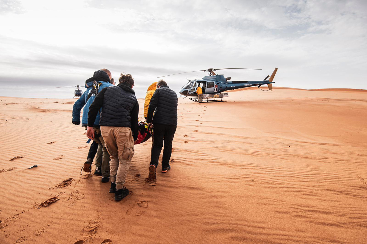 Joan Barreda se despide del Dakar en la novena etapa tras una fuerte caída Joan Barreda se despide del Dakar en la novena etapa tras una fuerte caída