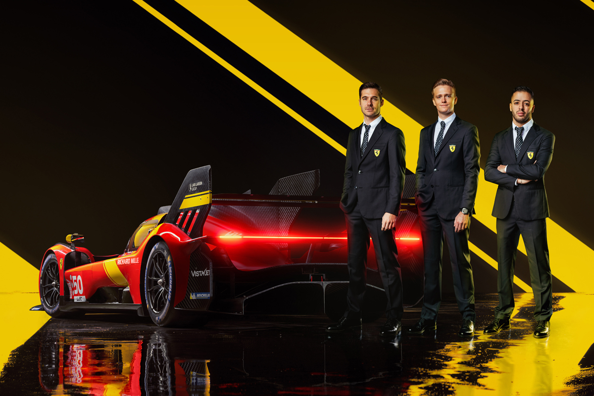 Miguel Molina, entre los seis pilotos oficiales del proyecto LMH de Ferrari en el WEC Miguel Molina, entre los seis pilotos oficiales del proyecto LMH de Ferrari en el WEC