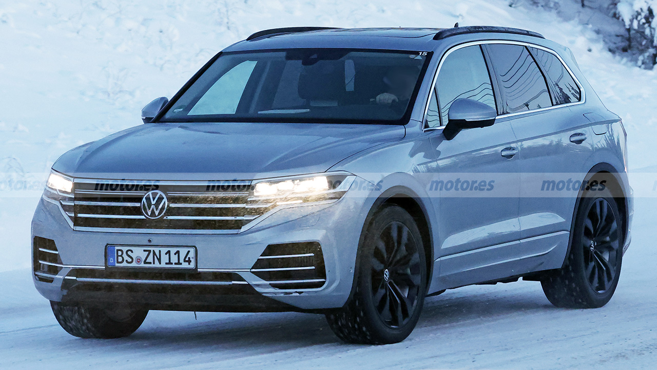 El nuevo Volkswagen Touareg 2023 estrenará grandes novedades, y estas fotos espía confirman algunas de ellas