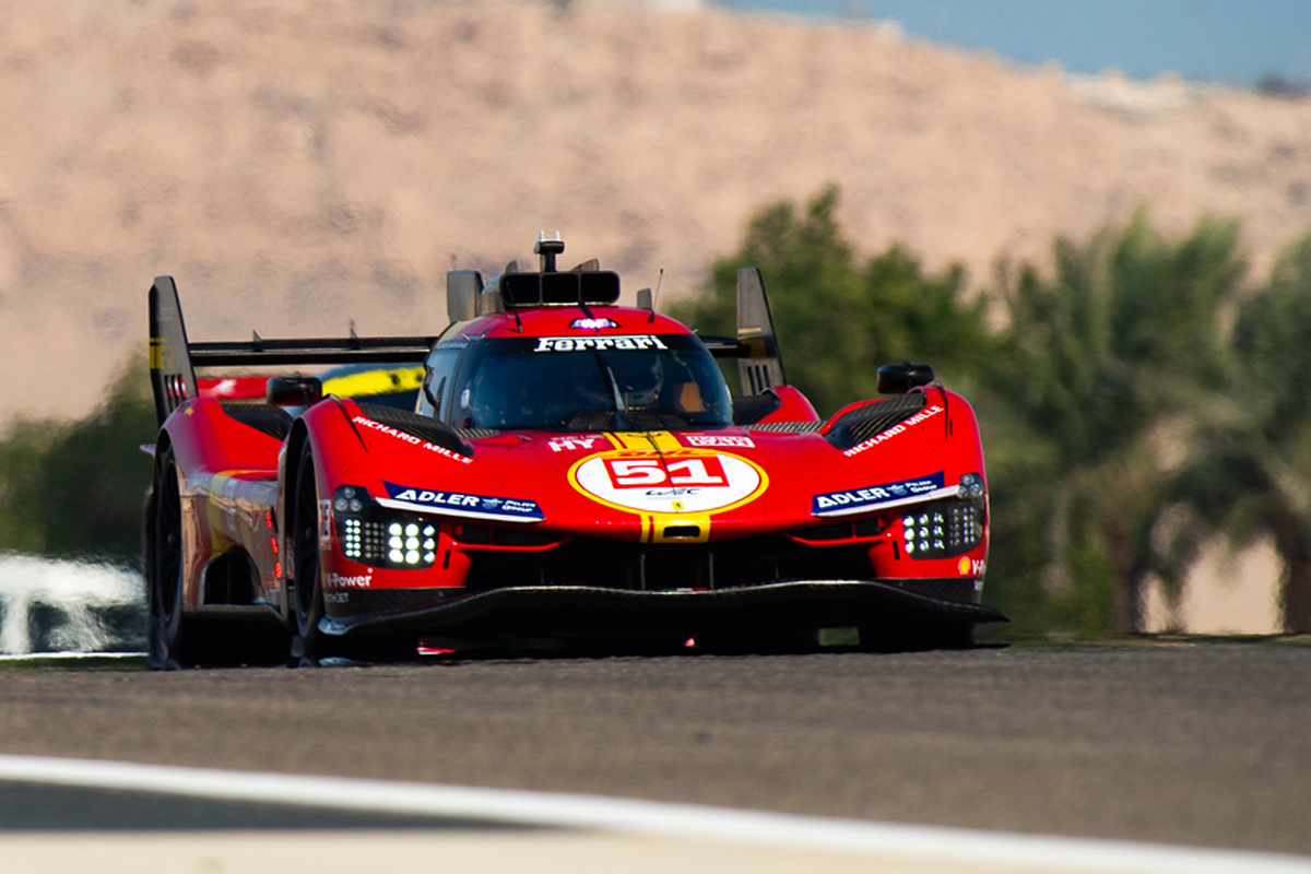Robert Shwartzman marca el mejor crono del 'rookie test' del WEC en Bahréin Robert Shwartzman marca el mejor crono del 'rookie test' del WEC en Bahréin